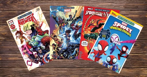 Marvel – FREE Marvel Digital Comic Books 4-Pack