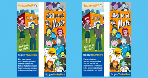 Free You Are Here Bookmarks
